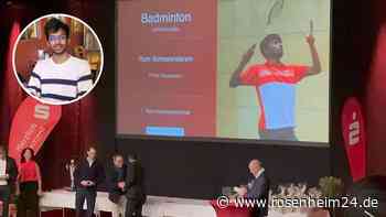 In Diensten des PTSV Rosenheim: Gebürtiger Inder verzaubert die Badminton-Bezirksoberliga