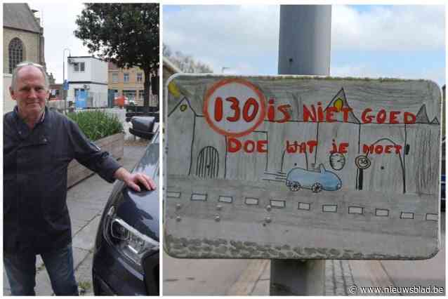 Gemeente haalt bord met kindertekening weg na meldingen van foute detectie door verkeersbordherkenningssysteem: “Plots mocht ik 130 km/u rijden in zone 30”