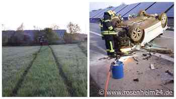 Hat die Feuerwehr noch nicht erlebt: Wie kam es zu diesem irren Unfall bei Töging?