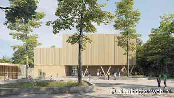 Twee nieuwe gebouwen door Abscis Architecten voor een scholenstraat in Poperinge