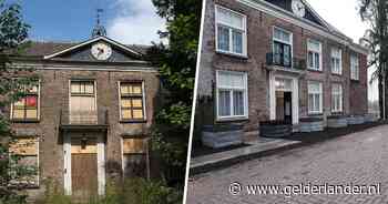 Dit pand stond jarenlang leeg en was compleet verpauperd, maar is nu omgetoverd tot opvangplek