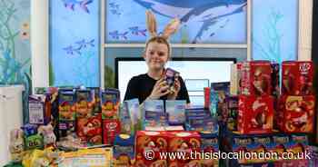 The Harold Hill schoolgirl who collected 500 Easter eggs for hospital patients