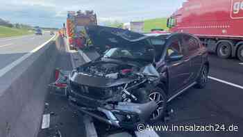 Unfall bei Oberbergkirchen fordert zwei Verletzte