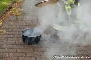 FW Hünxe: Angebranntes Essen löst Rettungseinsatz aus