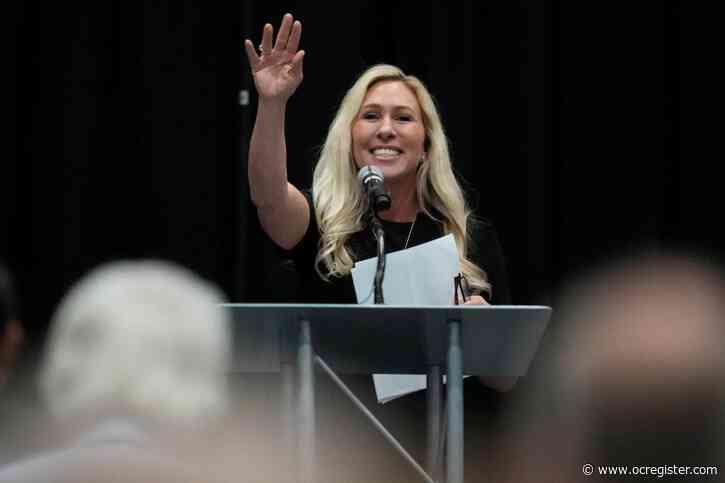 Protesters arrested, 1 subdued with stun gun at Marjorie Taylor Greene’s town hall