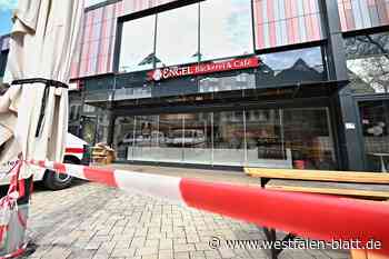 Bäckerei Engel vor Wiedereröffnung