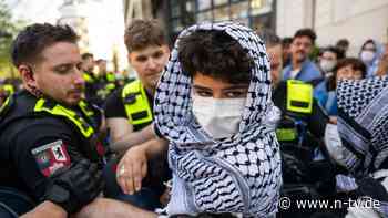Polizei kündigt Räumung an: Palästina-Aktivisten besetzen Uni-Hörsaal in Berlin
