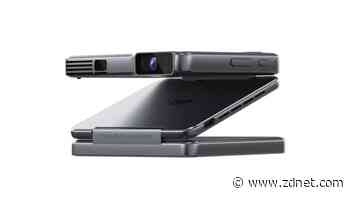 The impressive pocket-sized projector casts an 80-inch screen - and it's on sale