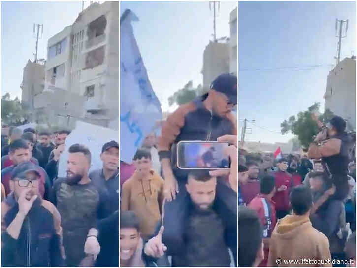 Migliaia di palestinesi manifestano contro Hamas: le protesta nel nord della Striscia di Gaza – Video