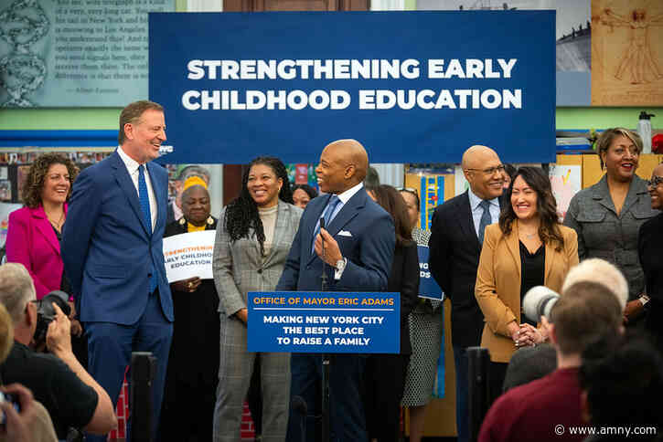 Mayor Adams restores $167 million in 3-K and pre-K funding left out of his January budget plan