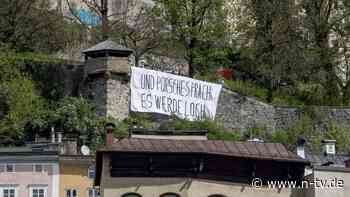 Protest gegen Bauvorhaben: Salzburg streitet wegen Wolfgang Porsches Privat-Tunnel