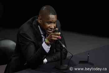 Team president Masai Ujiri says Toronto Raptors still working to get better