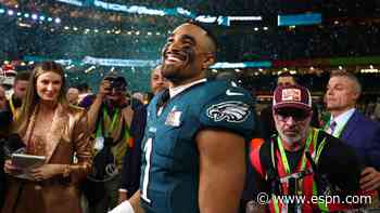 Jalen Hurts among several sports stars on Time's '100 Most Influential People of 2025' list