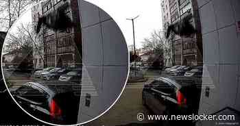 Krankzinnig: hoogbejaarde vrouw valt van zesde verdieping