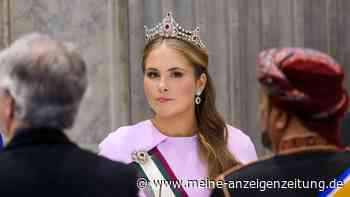 Bei Staatsbankett reden alle nur über Kronprinzessin Amalia der Niederlande