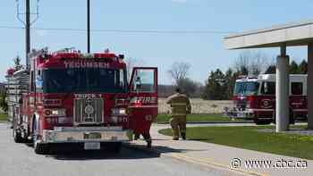 Students evacuated at Tecumseh Vista due to fire in gym
