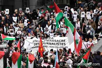 Rassemblements à Paris et Marseille en soutien aux journalistes tués à Gaza