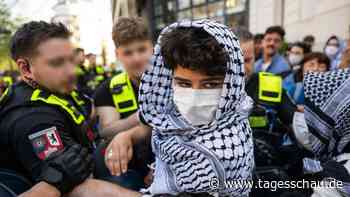 Pro-palästinensischer Protest: Polizei räumt besetzten Hörsaal an Berliner Uni