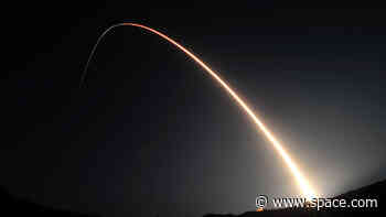 Rocket repurposed from intercontinental ballistic missile launches secret US spy satellites to orbit from California