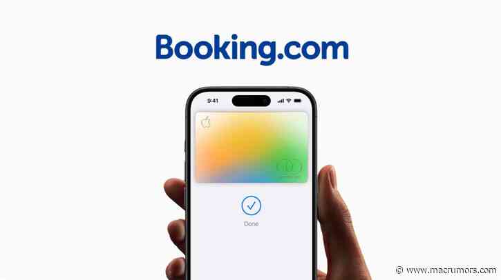 Apple Card Promo Offers 5% Daily Cash at Booking.com