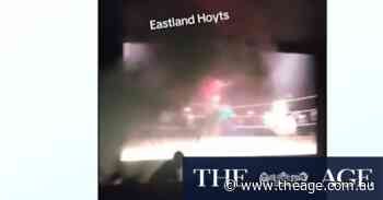 Chaos at Minecraft cinema screening