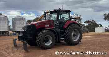 New Norcia grower simplifies program with brand new Case Magnum 310 tractor