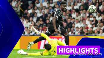 Brilliant Arsenal beat Real in Bernabeu to reach semi-finals