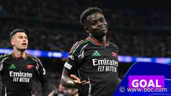 Saka scores 'magnificent' goal as Arsenal beat Real Madrid