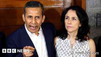 Peru's ex-president and first lady sentenced to 15 years in prison