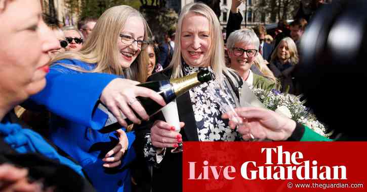 UK supreme court ruling on legal definition of woman ‘brings clarity and confidence’, says government – as it happened