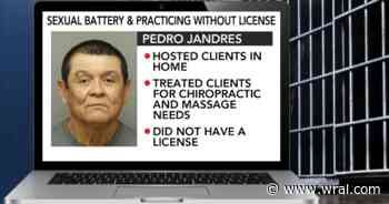 Wake County man accused of sexual battery, practicing medicine without a license