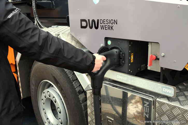 So viel CO2 sparen Elektro-Lkw ein