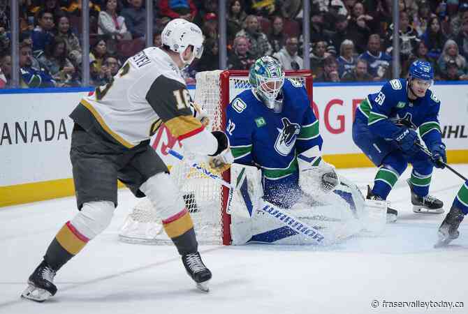 Golden Knights beat Canucks 4-1 in final regular season game for both teams