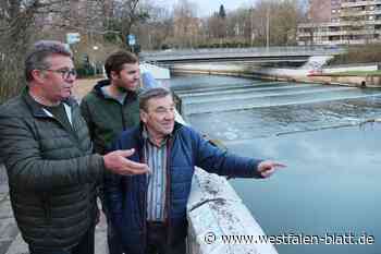 Das sagen die Angler zur Sanierung des Bergertor-Wehres in Herford