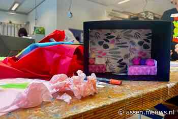 Drentse scholieren maken kunstinstallatie Future Playground voor 80 jaar vrijheid