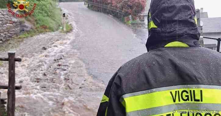 Heftiger Regen im Norden Italiens
