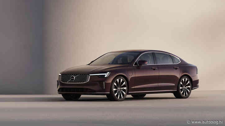 9 jaar oude Volvo S90 mag er weer tegenaan met facelift!