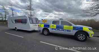 Stolen caravan found in Oxfordshire town after seven years
