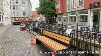 Das freut die Menschen: In der Altstadt stehen neue Sitzbänke