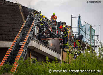 Feuer in Frankfurter Altenwohnanlage