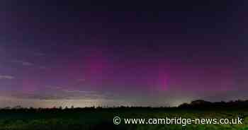 Stunning Northern Lights display sweeps across Cambridgeshire skies