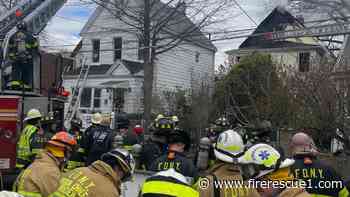 Deep-seated 3-alarm fire damages 3 homes in NYC