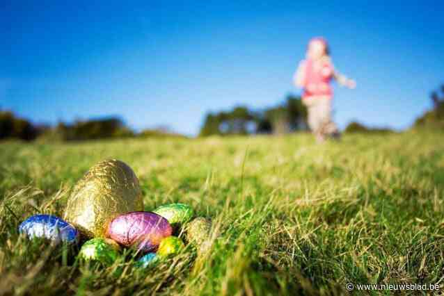Paaseierenraap- en zoektocht onder de Donjon Ter Heyden