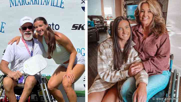 Texas beach volleyball star grateful for parents' perspective