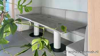 Custom-made kantoorbank.