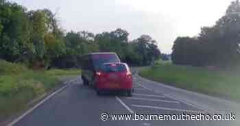 WATCH: Shocking moment van hits car head on as driver jailed