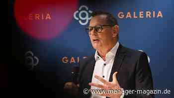Galeria: Eigentümer Bernd Beetz sieht Warenhauskette hinter den Erwartungen zurück
