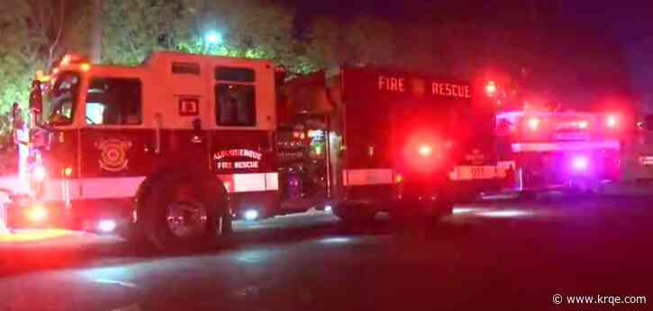 Albuquerque fire crews respond to structure fire, no injuries reported