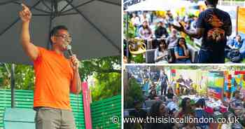 The Stratford man who started a comedy club in his own back garden