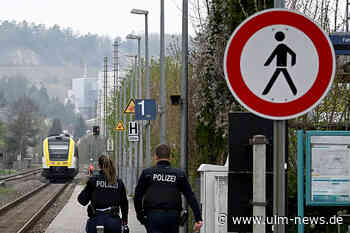Tragischer Unfall am Bahnübergang Blaustein - ein 24-Jähriger Mann stirbt